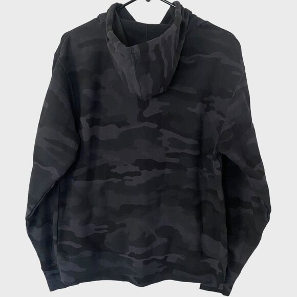 Independant Trading Company Camo Hoodie Men's Medium Gray Pullover Sweatshirt - Picture 3 of 12